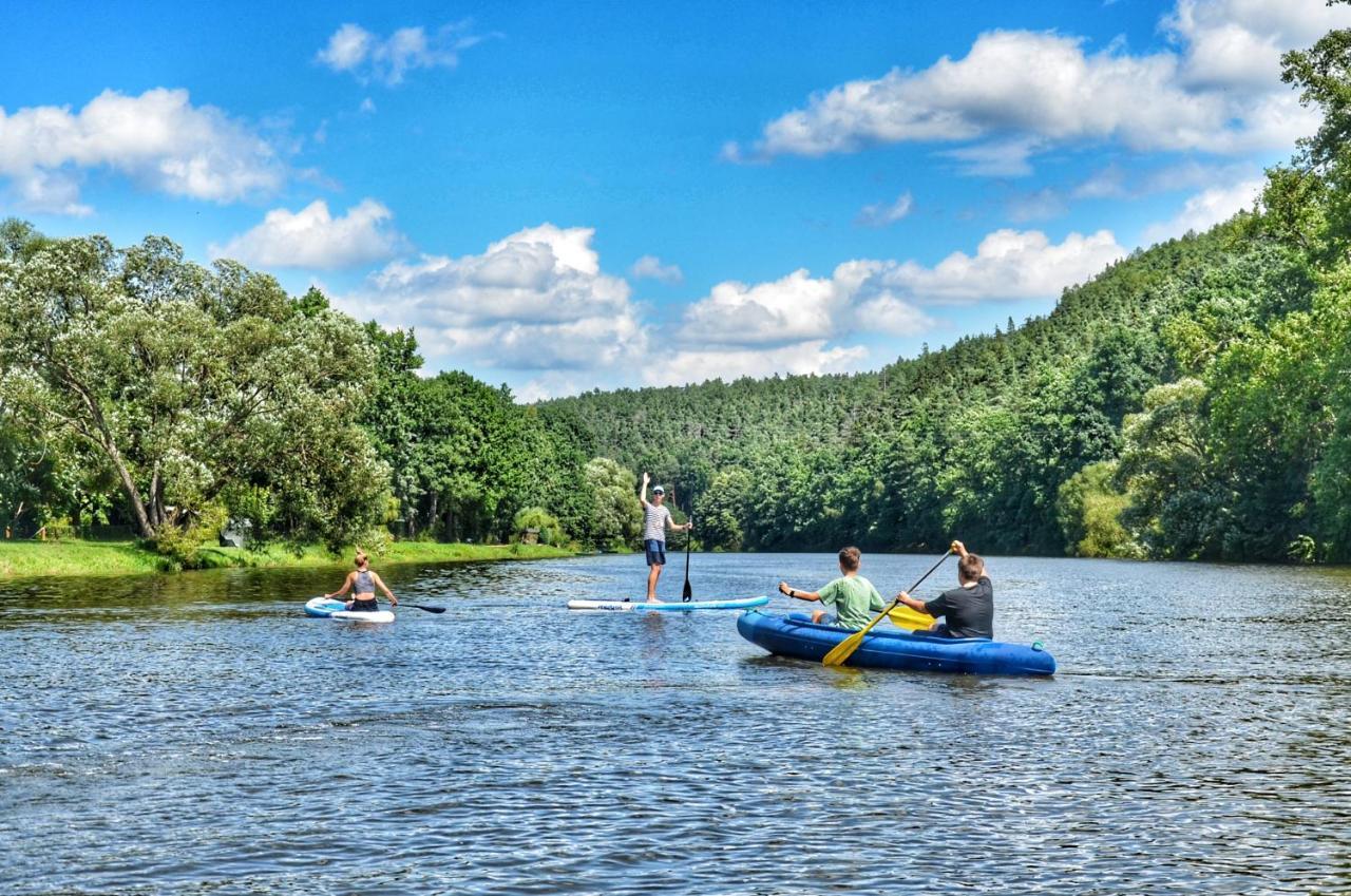 Camping Prima 호텔 Týn nad Vltavou 외부 사진